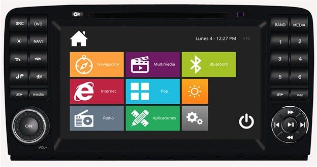 Norauto Autoradio Dvd Navisson Mercedes C-r Nv-me009v10