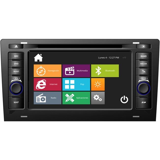 Norauto Autoradio Dvd Navisson Audi A8 Nv-au007v10