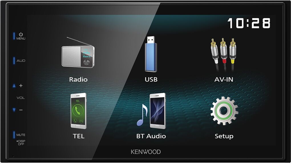 Kenwood DMX120BT autosoitin