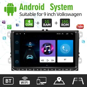 Ranipobo - Autoradio avec gps, carplay Android avec Lecteur Multimedia, Reseau 4G, 2 din, Ideal pour Volkswagen Passat, B6, B7, cc, Tiguan, Touran, - Publicité