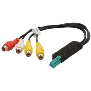 ADNAUTO Cable Connection aux compatible avec autoradio Clarion rca - Publicité