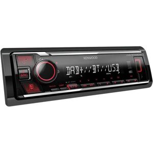 Kenwood - KMMBT408DAB Autoradio kit mains libres bluetooth, port pour commande au volant, tuner dab+ - Publicité