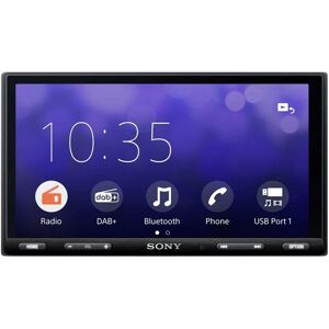 Sony - XAV-AX5650 Ampli-tuner multimédia Android Auto™, Apple CarPlay, tuner dab+, kit mains libres bluetooth, avec antenne dab, connexion possible X931432 - Publicité