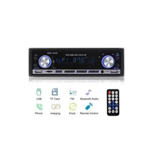 GENERIQUE MEKUULA 4x60w Autoradio USB Bluetooth 1 Din Poste de Voiture Main Libre stéréo vidéo FM Radio avec Télécommande/SD/AU/TF - Publicité