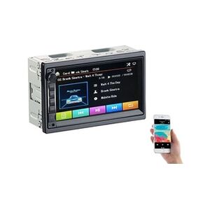 Creasono : Autoradio 2 DIN tactile avec lecteur MP3, bluetooth et mains libres CAS-4445.bt - Publicité