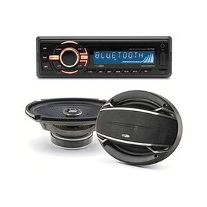 Caliber Pack sono voiture Autoradio bluetooth RMD046BT-2 4X75W + 2 haut parleurs ovales 6x9 180W - Publicité