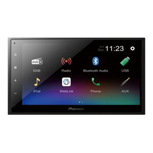 Pioneer DMH-A340DAB - Récepteur numérique - affichage - 6.8" - écran tactile - unité intégrée au tableau de bord - Double-Din - 50 Watts x 4 - Publicité