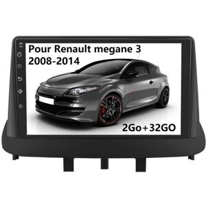 SXAUTO Android 12 - [6G+128G] - IPS Autoradio pour Renault Megane