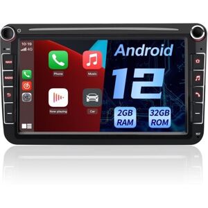 Hikity Android Autoradio pour Golf 5 6 VW Passat Polo Skoda Poste