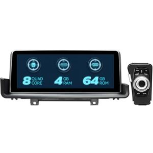 Kymmtun Android Autoradio pour BWM E90,E91,E92,E93 (2005-2012), avec écran Tactile 10,25 Pouces, Wireless Car/Android Auto/Bluetooth/WIFI/4G（4Go+64Go） - Publicité