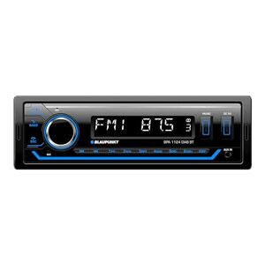 Blaupunkt BPA 1124 DAB BT Autoradio 1-DIN DAB+, Bluetooth, kit mains libres, 2 x USB, entrée auxiliaire, sous-out, multicolore, 200 W - Publicité