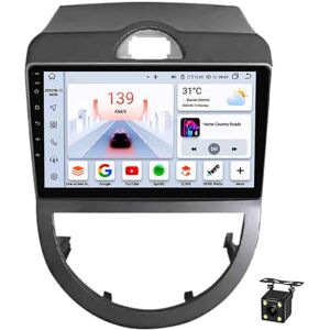 LEgDor Autoradio 2 din Android 12 pour K-IA S-OUL AM 2007-2011 Multimédia Stéréo Player GPS Navigation IPS Écran Tactile 9" Bluetooth FM Volant Contrôle Carplay Caméra De Recul,M800S - Publicité