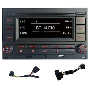 SCUMAXCON Autoradio RCN210 Bluetooth Lecteur CD, USB, MP3, port auxiliaire, Pour Golf MK4, Old polo, Passat B5. Publicité