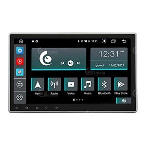 Jf Sound car audio system Radio de Voiture Universelle 1 Din Android GPS Bluetooth WiFi USB Dab+ Touchscreen 10" 4core Carplay AndroidAuto - Publicité
