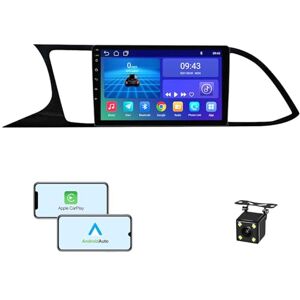 LEgDor Android 12 Autoradio 2 DIN pour S-Eat L-eon 3 MK3 2012-2020 Carplay Car Stéréo Multimédia Player GPS Navigation FM Bluetooth Écran partagé Commande au Volant Caméra de recul,M700S - Publicité