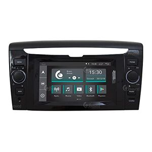Jf Sound car audio system Radio de Voiture sur Mesure pour Lancia Ypsilon avec Radio d'origine sans USB en façade Android GPS Bluetooth WiFi USB Dab+ Touchscreen 7" 4core Carplay AndroidAuto - Publicité