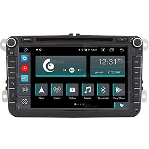 Jf Sound car audio system Radio de Voiture sur Mesure pour Volkswagen Golf Sharan Tiguan Android GPS Bluetooth WiFi USB Dab+ Touchscreen 8" 8core Carplay AndroidAuto - Publicité