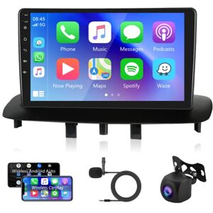 Tablette tactile QLED Android, Apple Carplay Renault Megane, Fluence