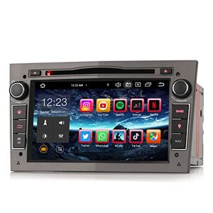 8 cœurs 4Go+64Go Android 12 Autoradio Sat Nav 2 Din pour Fiat