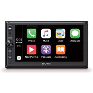 Récepteur de médias Sony XAV-AX100 16,3 cm (6,4 Zoll) (avec Bluetooth, Apple CarPlay et Android Auto, Navigation, Spotify, 2 DIN Autoradio) - Publicité