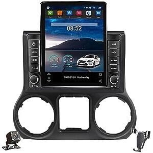 YLOXFW Android 12.0 Autoradio 2 Din Stéréo avec 4G WiFi DSP Carplay pour J-eep Wrangler 3 JK 2010-2018 GPS Navi 10.4'' Écran Tactile Voiture Lecteur Vidéo Multimédia FM BT Receiver,Ts800 - Publicité