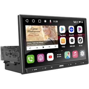 ATOTO [10 Pouces QLED]  S8G1104AIO Autoradio Android 1 Din,Carplay sans Fil & Android Auto, GPS Suivi, 4G+32G, Entrée HDMI, VSV& LRV, Écran Partagé, 4G LTE, Double Bluetooth, 36-B EQ - Publicité