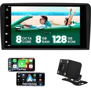 Autoradio Kymmtun Android 12 8 Go + 128 Go Écran Ultra HD 7 Pouces