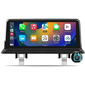 AWESAFE Android 12 [4 Go + 64 Go] Autoradio pour BMW Série 1 E81 E82 E87 E88 10.25" Tactile, Carplay sans Fil/Android Auto sans Fil/Bluetooth/WIFI/4G [2005-2012] Compatible système CIC - Publicité