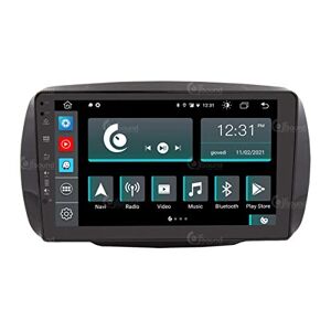 Jf Sound car audio system Radio de Voiture sur Mesure pour Smart 453 Android GPS Bluetooth WiFi USB Dab+ Touchscreen 9" 8core Carplay AndroidAuto - Publicité