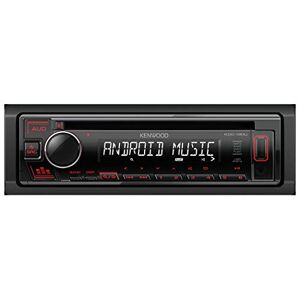 Kenwood KDC-130UR Autoradio Red Lighting, 4 x 50 W, USB, Aux Noir - Publicité
