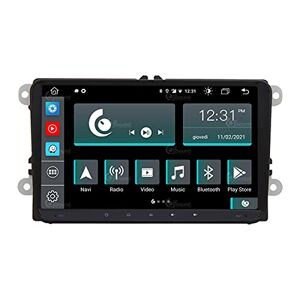 Jf Sound car audio system Radio de Voiture sur Mesure pour Volkswagen Golf Sharan Tiguan Android GPS Bluetooth WiFi USB Dab+ Touchscreen 9" 8core Carplay AndroidAuto - Publicité