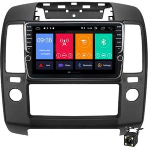 LEgDor Autoradio 2 Din Carplay Bluetooth pour N-issan N-Avara 3 D40 2004-2010 9 Pouces IPS écran Tactile avec Navigation GPS FM RDS Dab SWC Support de caméra arrière Android Auto,M600S - Publicité