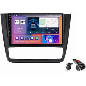 DLYAXFG Autoradio 1 Din Android 12 Radio Voiture Bluetooth Carplay pour BMW 1 Series E81 E82 E87 E88 2004-2012 GPS Navi 9'' ecran voiture MP5 Lecteur Vidéo Multimédia Support 4G 5G WIFI SWC,A,M700S - Publicité