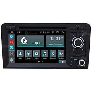 Jf Sound car audio system Radio de Voiture sur Mesure pour Audi A3 Android GPS Bluetooth WiFi USB Dab+ Touchscreen 7" 8core Carplay AndroidAuto - Publicité