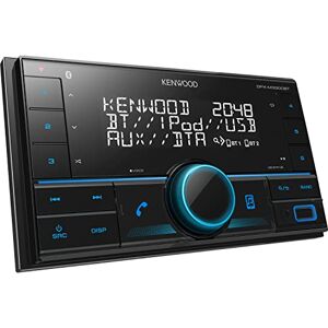 Kenwood Récepteur multimédia pour voiture 2 DIN   Radio de voiture avec connexion Bluetooth, USB et AUX, mains libres et prêt pour Amazon Alexa, compatible avec iPhone et Android  DPX-M3300BT - Publicité