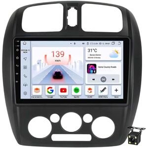 LEgDor Android 12 Radio Voiture 2 din pour M-azda 323 BJ 2000-2003 IPS Écran Tactile avec GPS Navigation Support Bluetooth FM Écran partagé Carplay Commande au Volant Caméra de recul,M700S - Publicité