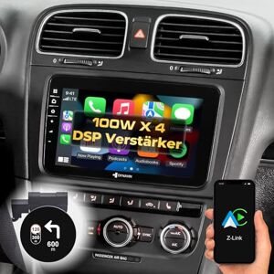 Dynavin Android Autoradio GPS Compatible pour VW Passat Golf Polo Tiguan Skoda: 8 Pouces Radio avec Wireless CarPlay et Android Auto   Head-up Display   Dab+ Radio: D9-V8 Premium Flex - Publicité