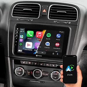 Dynavin Android Autoradio GPS Compatible pour VW Passat Golf Polo Tiguan Skoda: 8 Pouces Radio avec Dab+, Compatible avec Wireless CarPlay et Android Auto: D8-V8 Flex - Publicité