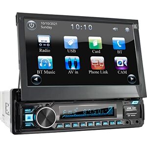 XOMAX XM-V779 Autoradio I Moniceiver I Fonction sans Fil Bluetooth I Écran Tactile de 7" 18cm I Miroir de l'écran avec Android I RDS I SD I USB I 1 DIN - Publicité