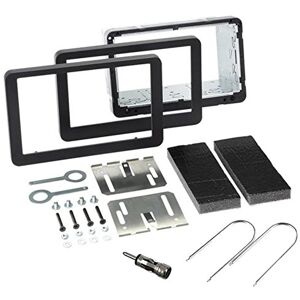 Sound-way Kit de Montage Autoradio, Façade Cadre de Radio 1 DIN, Adaptateur  Compatible avec BMW série 1/3 / X1 / Z4