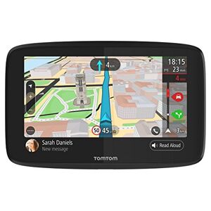 TomTom GPS Voiture GO 620-6 Pouces, Cartographie Monde, Trafic, Zones de Danger Via Smartphone, Appel Mains-Libres Version FR - Publicité