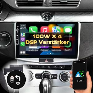 Dynavin Android Autoradio GPS pour VW Passat B7 CC; 10,1 Pouces OEM Radio avec Wireless CarPlay et Android Auto   Head-up Display   Dab+ Radio: D9-2S Premium Flex - Publicité