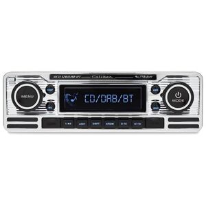 Non communiqué CALIBER - Autoradio Bluetooth, Lecteur CD, Radio DAB+ et FM - USB - 1 DIN - Design Rétro Chromé (RCD120DAB-BT) - Publicité