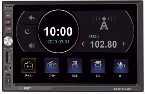 Dx Autoradio Dx-ar-870 Dab