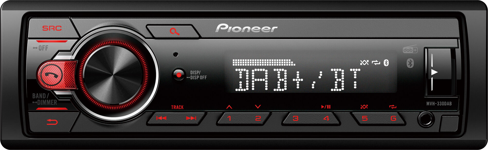 Autoradio Bluetooth Pioneer Dab Mvh-330dab