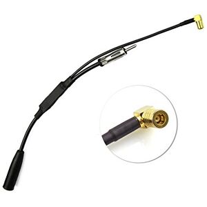 Auto Radio Antenna Adapter Cable Fakra Z Female To Fakra Z Male + Smb Rg174  30cm Pigtail Cable Car Aerial Antenna Splitter Compatible For Am/fm Dab+ R