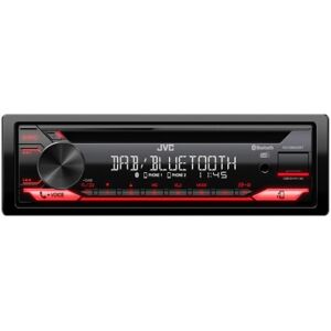 JVC KD-DB622BT Ricevitore multimediale per auto Nero 200 W Bluetooth (KDDB622BT)