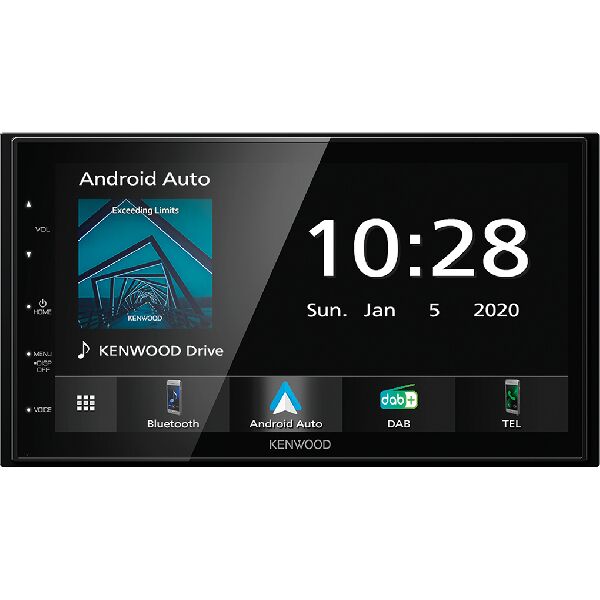 kenwood autoradio  moniceiver dmx5020dabs nero bluetooth