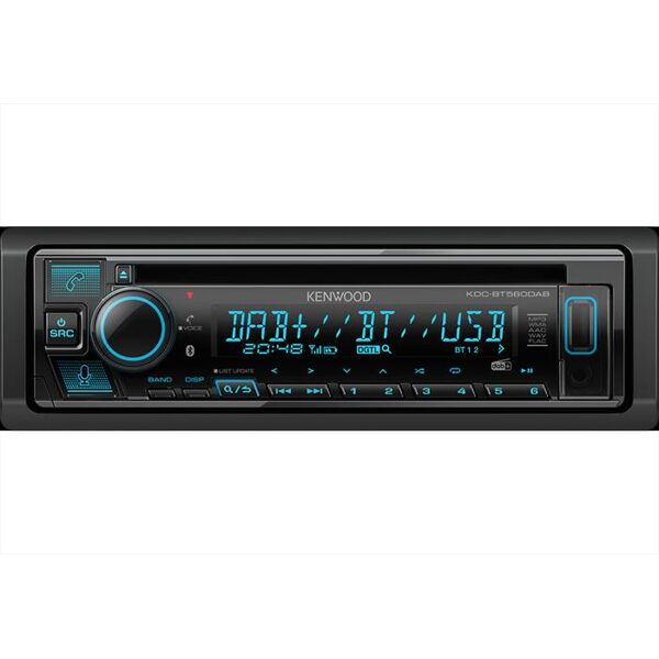 kenwood car stereo kdc-bt560dab-nero