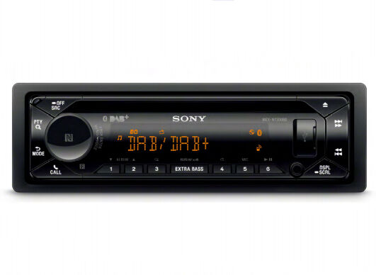 Sony MEXN7300KIT.EUR Ricevitore multimediale per auto Nero Bluetooth